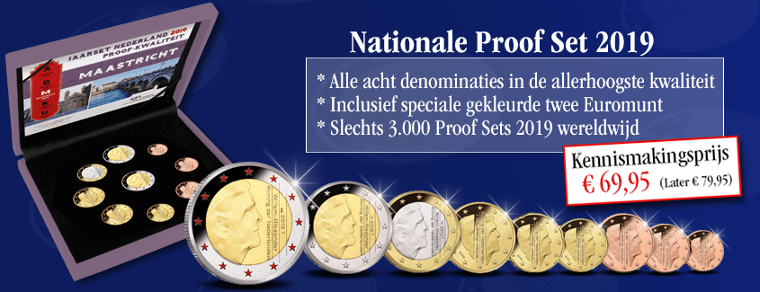 Officiële Nationale Proofset reserveren